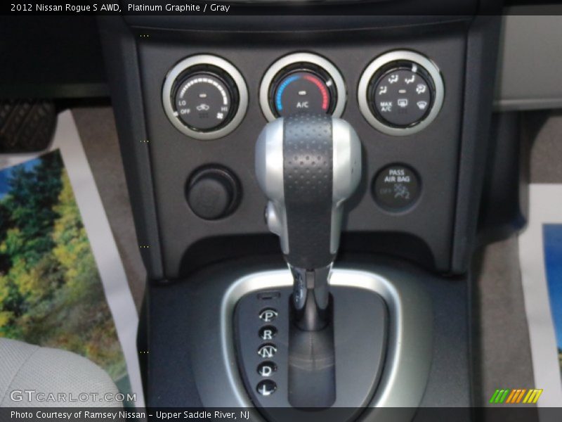 Platinum Graphite / Gray 2012 Nissan Rogue S AWD