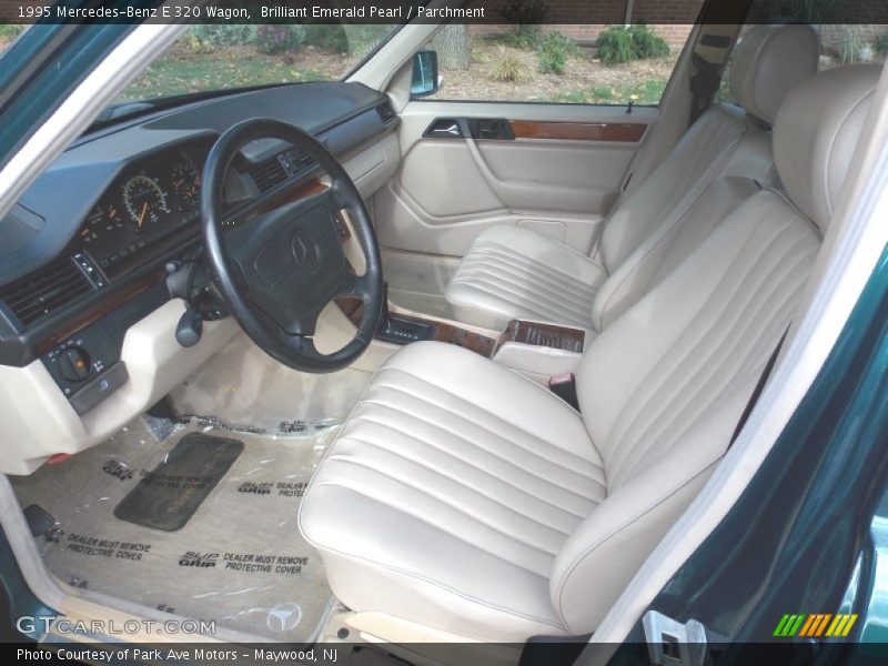  1995 E 320 Wagon Parchment Interior
