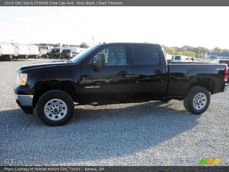 Onyx Black / Dark Titanium 2014 GMC Sierra 2500HD Crew Cab 4x4