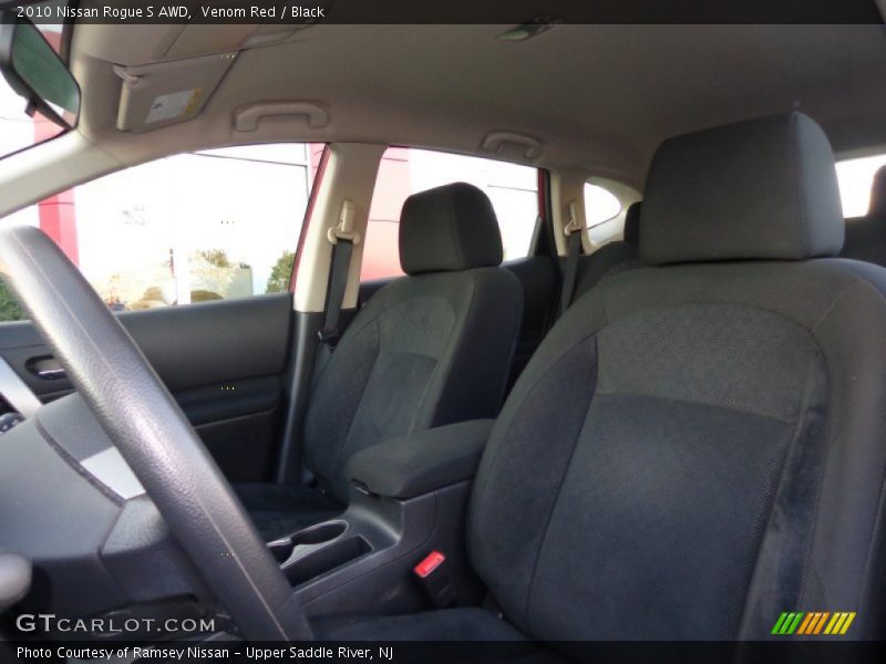 Venom Red / Black 2010 Nissan Rogue S AWD