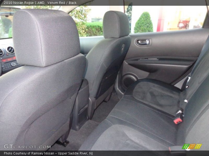 Venom Red / Black 2010 Nissan Rogue S AWD