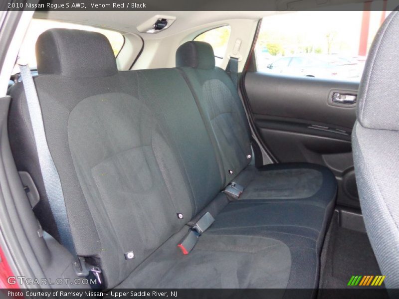 Venom Red / Black 2010 Nissan Rogue S AWD