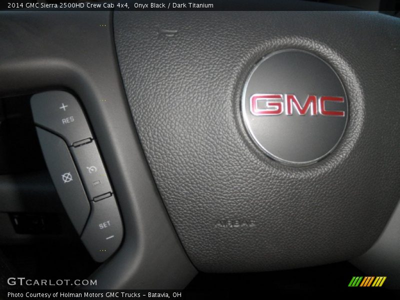 Onyx Black / Dark Titanium 2014 GMC Sierra 2500HD Crew Cab 4x4