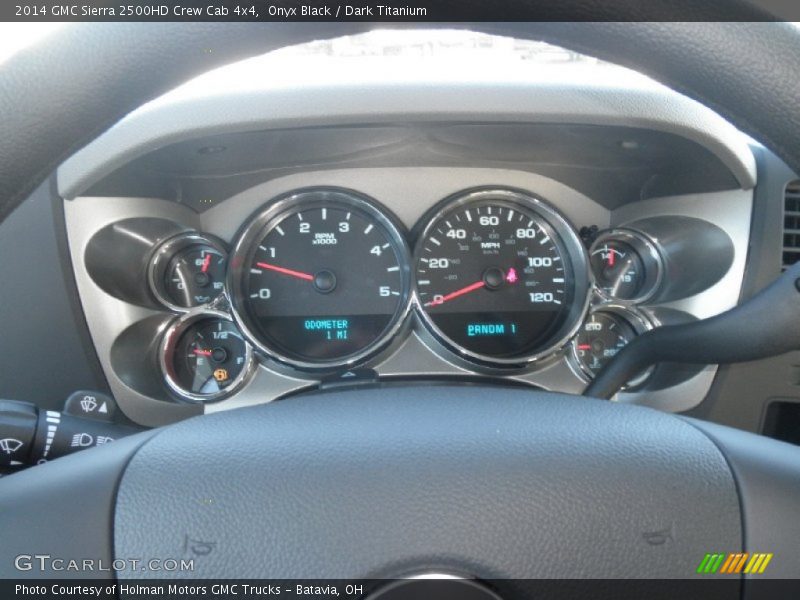 Onyx Black / Dark Titanium 2014 GMC Sierra 2500HD Crew Cab 4x4