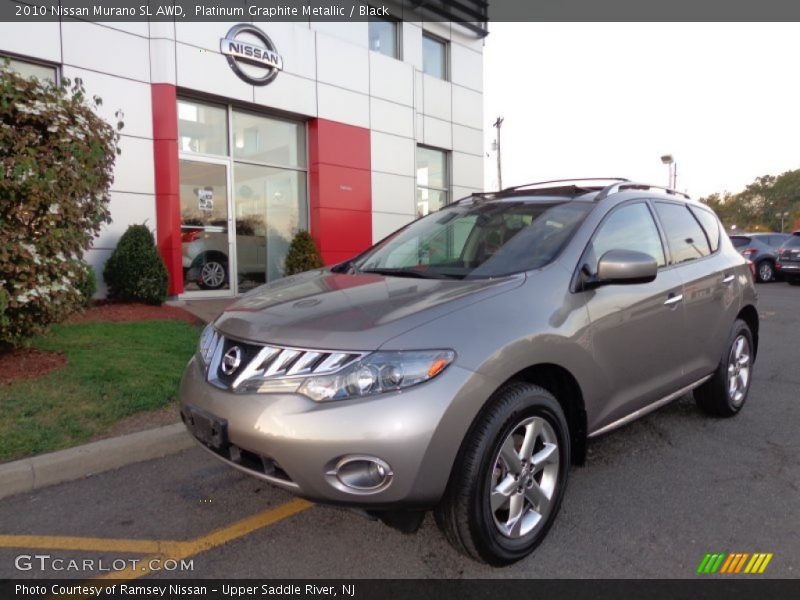 Platinum Graphite Metallic / Black 2010 Nissan Murano SL AWD