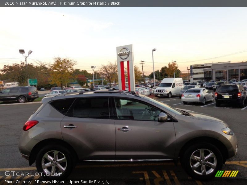 Platinum Graphite Metallic / Black 2010 Nissan Murano SL AWD