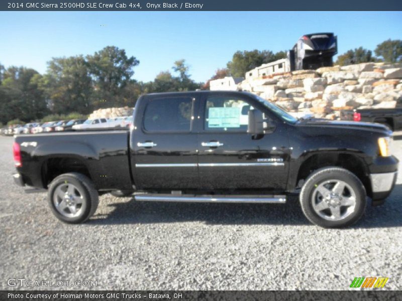 Onyx Black / Ebony 2014 GMC Sierra 2500HD SLE Crew Cab 4x4