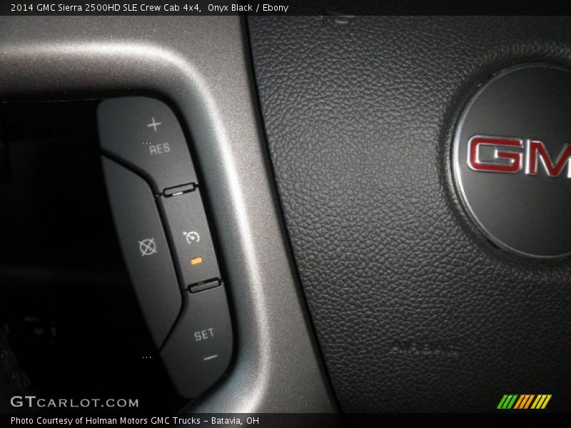 Onyx Black / Ebony 2014 GMC Sierra 2500HD SLE Crew Cab 4x4