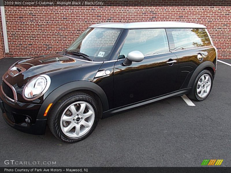 Midnight Black / Black/Grey 2009 Mini Cooper S Clubman