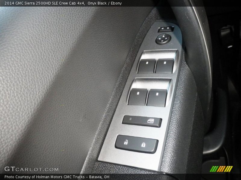 Onyx Black / Ebony 2014 GMC Sierra 2500HD SLE Crew Cab 4x4