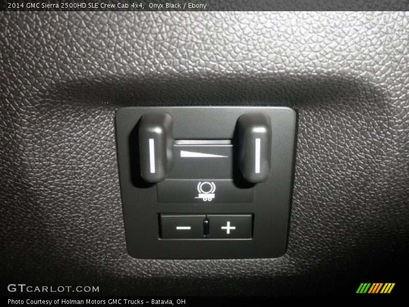 Onyx Black / Ebony 2014 GMC Sierra 2500HD SLE Crew Cab 4x4
