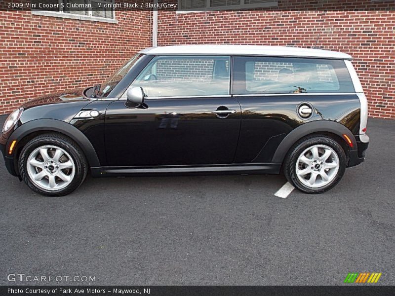 Midnight Black / Black/Grey 2009 Mini Cooper S Clubman