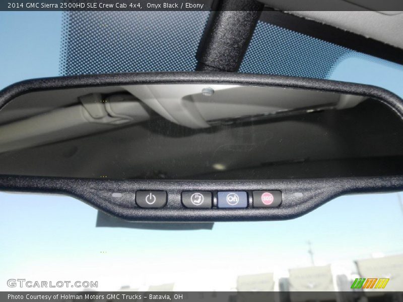 Onyx Black / Ebony 2014 GMC Sierra 2500HD SLE Crew Cab 4x4