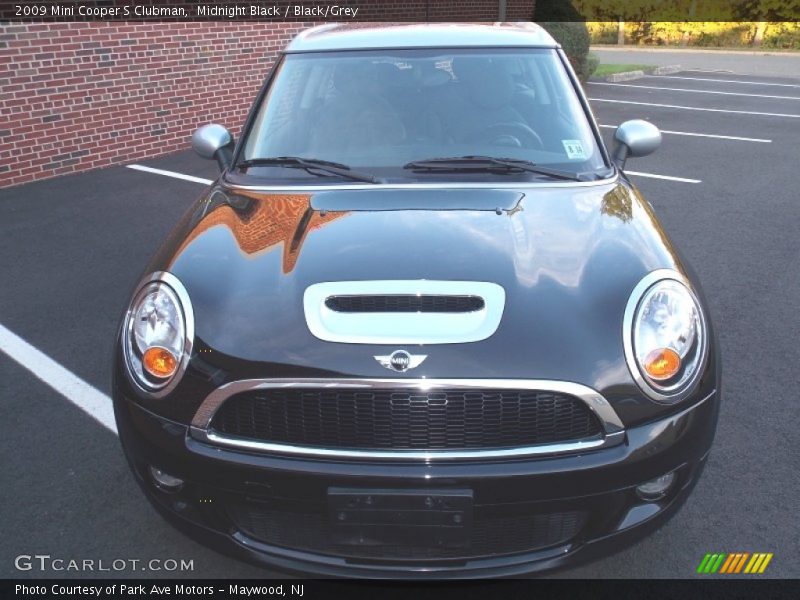 Midnight Black / Black/Grey 2009 Mini Cooper S Clubman