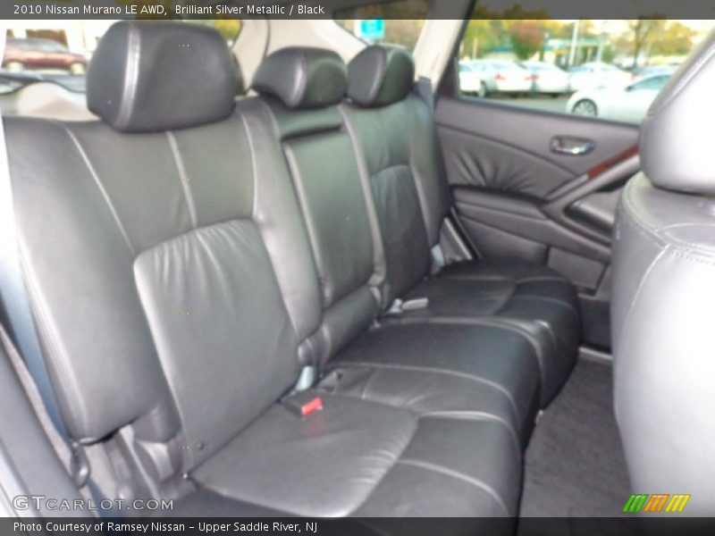 Brilliant Silver Metallic / Black 2010 Nissan Murano LE AWD