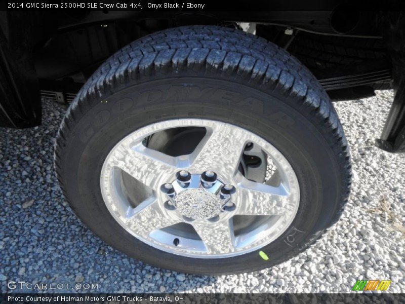 Onyx Black / Ebony 2014 GMC Sierra 2500HD SLE Crew Cab 4x4