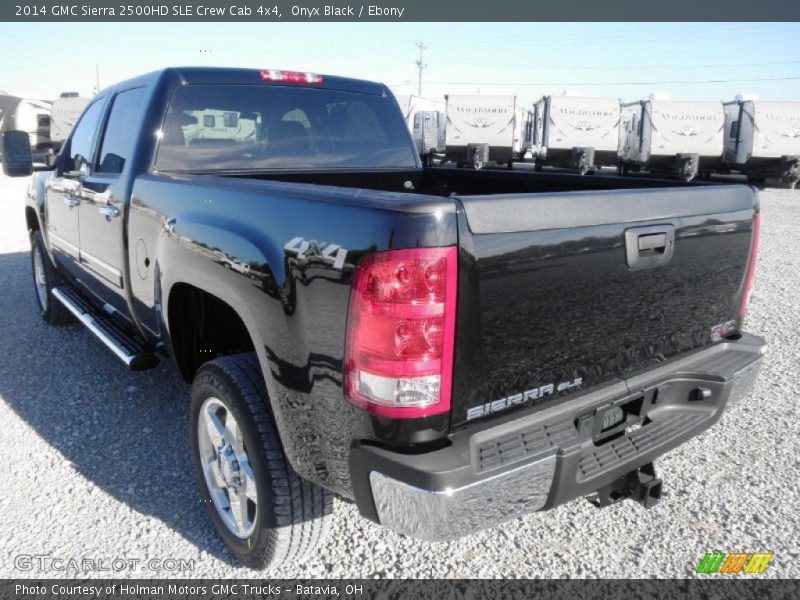 Onyx Black / Ebony 2014 GMC Sierra 2500HD SLE Crew Cab 4x4