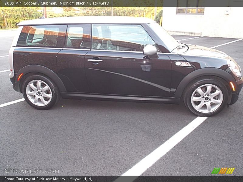 Midnight Black / Black/Grey 2009 Mini Cooper S Clubman