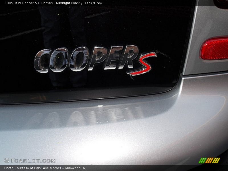 Midnight Black / Black/Grey 2009 Mini Cooper S Clubman
