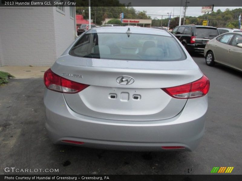 Silver / Gray 2013 Hyundai Elantra GLS