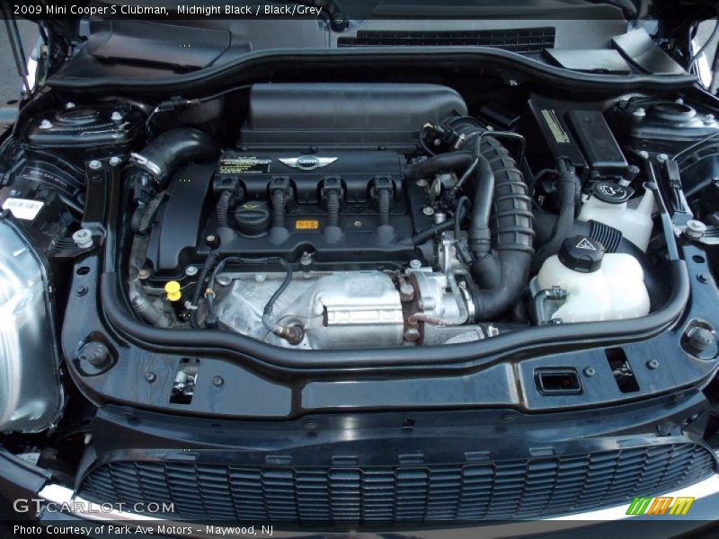 Midnight Black / Black/Grey 2009 Mini Cooper S Clubman