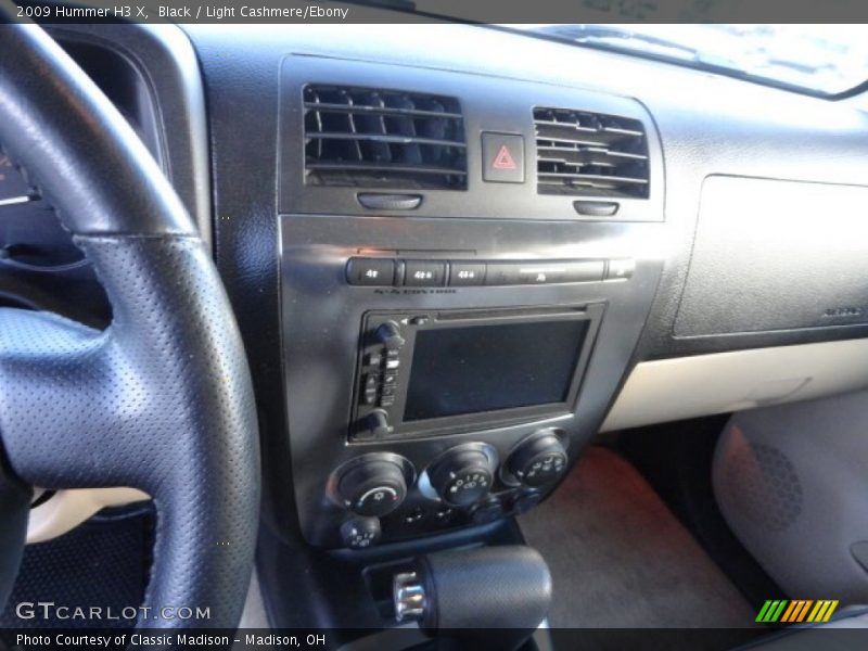 Black / Light Cashmere/Ebony 2009 Hummer H3 X