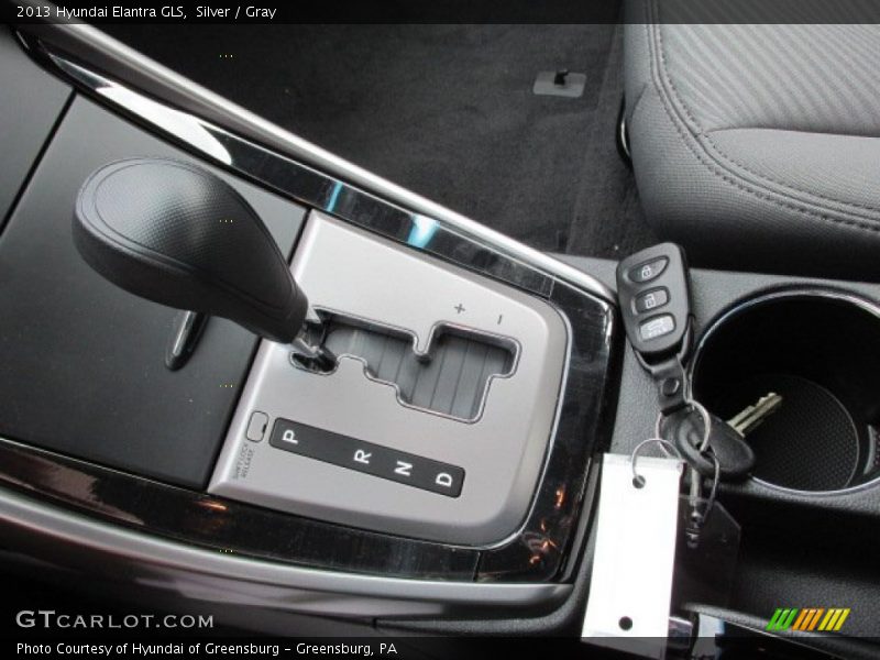 Silver / Gray 2013 Hyundai Elantra GLS