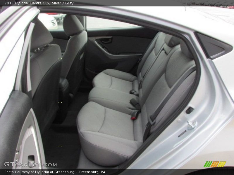 Silver / Gray 2013 Hyundai Elantra GLS