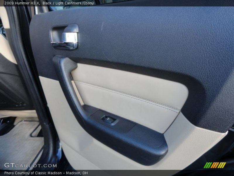 Black / Light Cashmere/Ebony 2009 Hummer H3 X