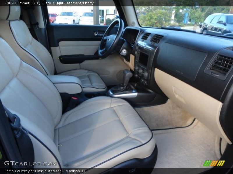 Black / Light Cashmere/Ebony 2009 Hummer H3 X