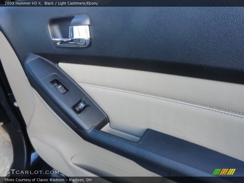 Black / Light Cashmere/Ebony 2009 Hummer H3 X