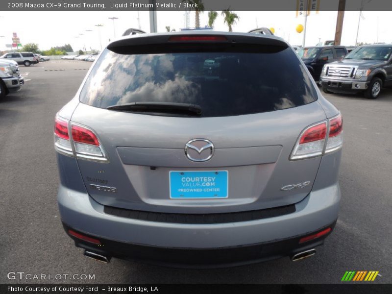 Liquid Platinum Metallic / Black 2008 Mazda CX-9 Grand Touring