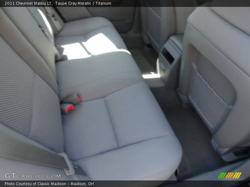 Taupe Gray Metallic / Titanium 2011 Chevrolet Malibu LT
