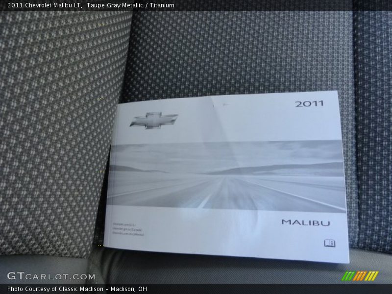 Taupe Gray Metallic / Titanium 2011 Chevrolet Malibu LT