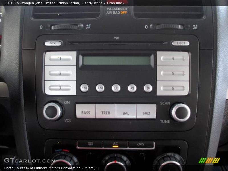 Candy White / Titan Black 2010 Volkswagen Jetta Limited Edition Sedan