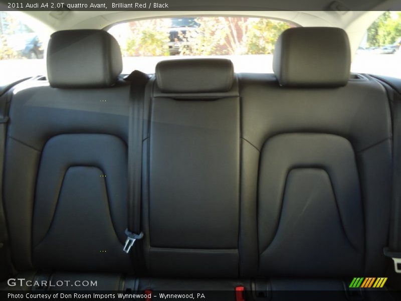 Brilliant Red / Black 2011 Audi A4 2.0T quattro Avant