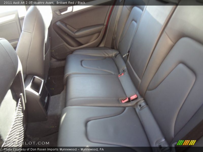 Brilliant Red / Black 2011 Audi A4 2.0T quattro Avant