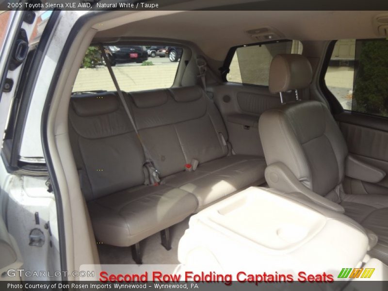 Natural White / Taupe 2005 Toyota Sienna XLE AWD