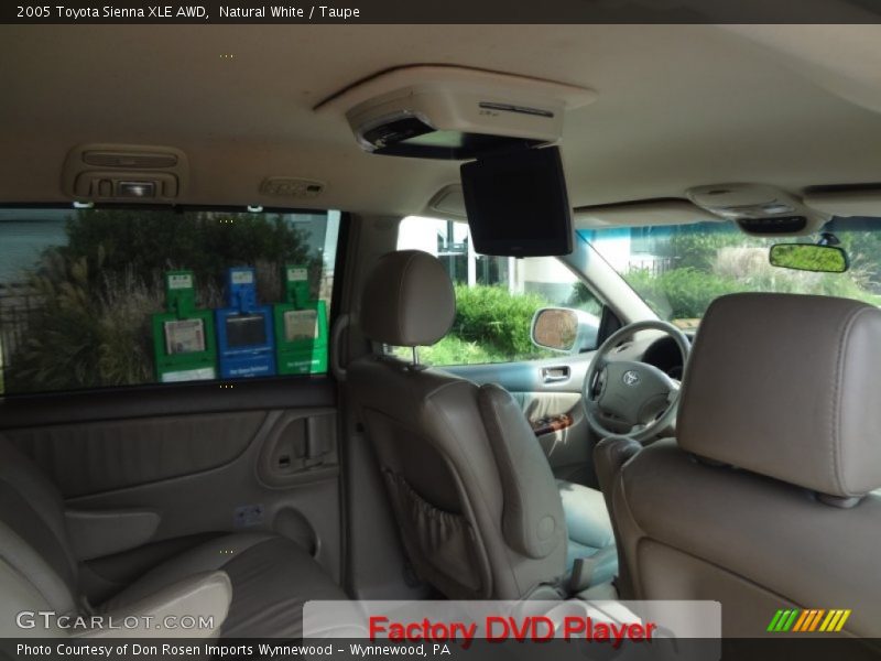 Natural White / Taupe 2005 Toyota Sienna XLE AWD