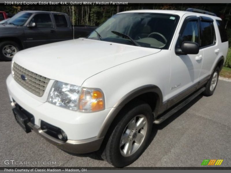 Oxford White / Medium Parchment 2004 Ford Explorer Eddie Bauer 4x4