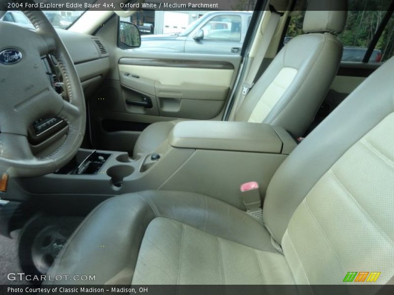 Oxford White / Medium Parchment 2004 Ford Explorer Eddie Bauer 4x4