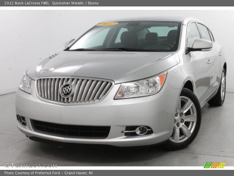 Quicksilver Metallic / Ebony 2012 Buick LaCrosse FWD
