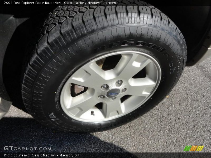 Oxford White / Medium Parchment 2004 Ford Explorer Eddie Bauer 4x4
