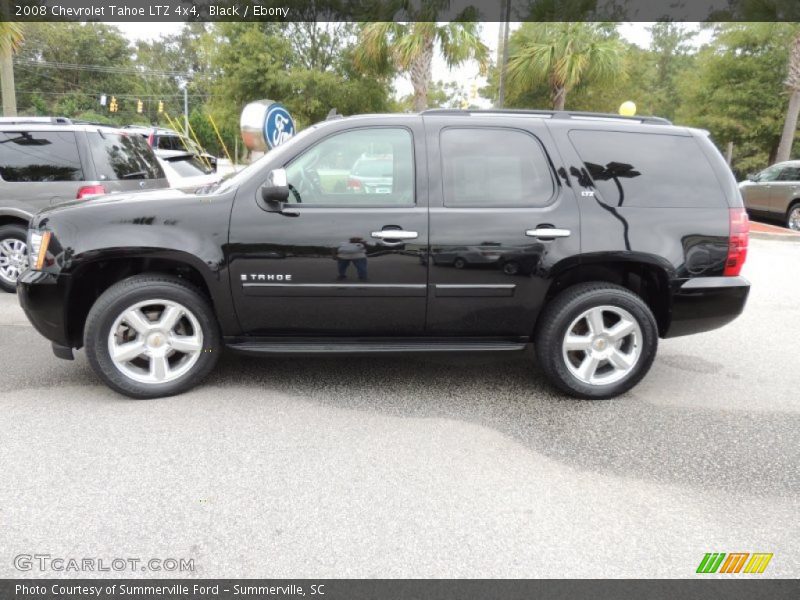 Black / Ebony 2008 Chevrolet Tahoe LTZ 4x4