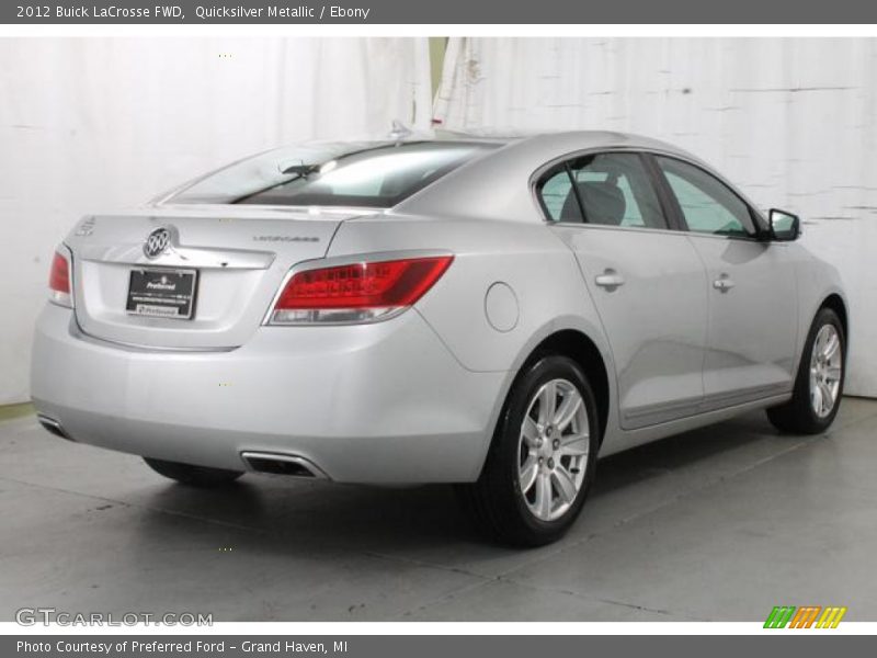 Quicksilver Metallic / Ebony 2012 Buick LaCrosse FWD