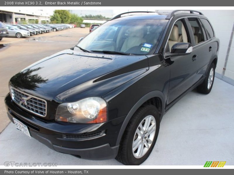 Ember Black Metallic / Sandstone 2008 Volvo XC90 3.2