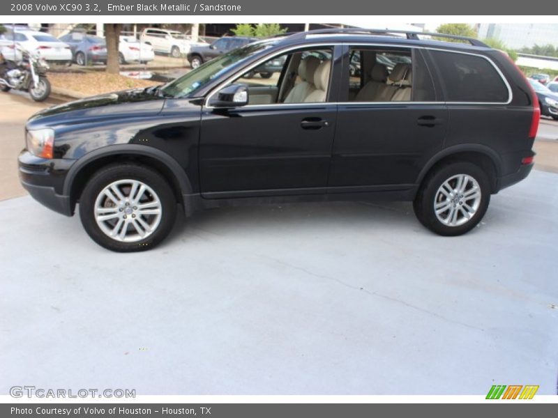 Ember Black Metallic / Sandstone 2008 Volvo XC90 3.2