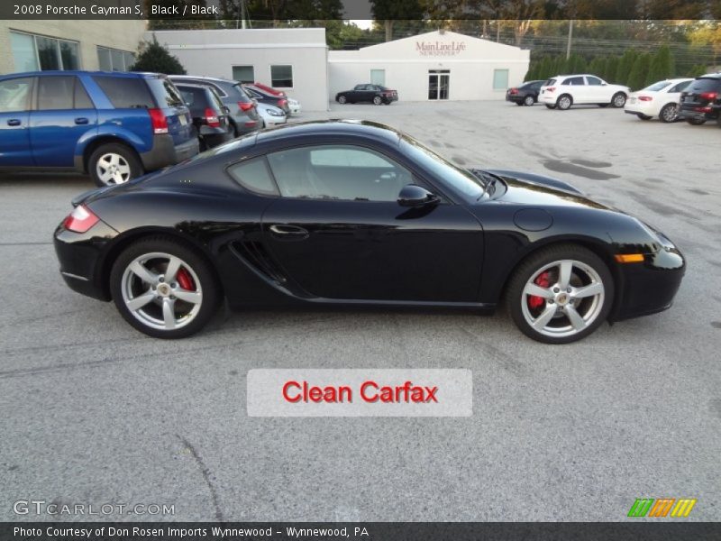 Black / Black 2008 Porsche Cayman S