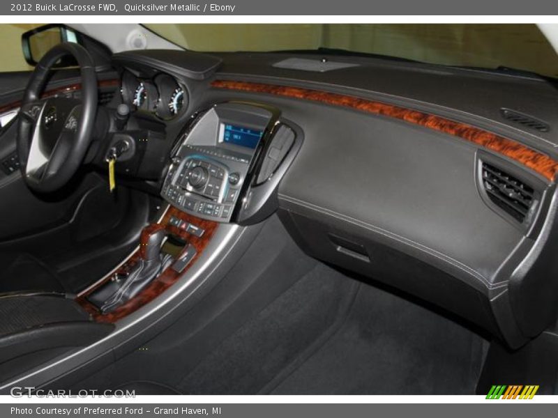 Quicksilver Metallic / Ebony 2012 Buick LaCrosse FWD