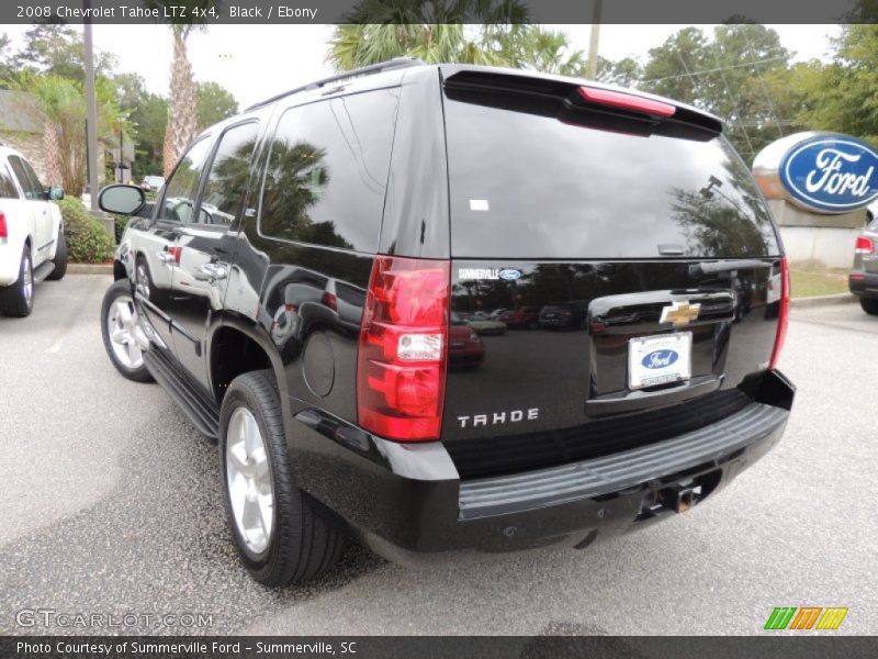 Black / Ebony 2008 Chevrolet Tahoe LTZ 4x4